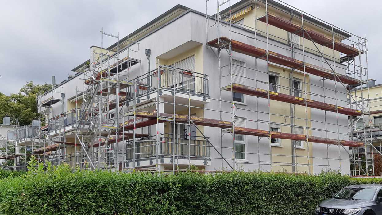 Projekt - Fassadensanierung MFH (Wiesbaden)